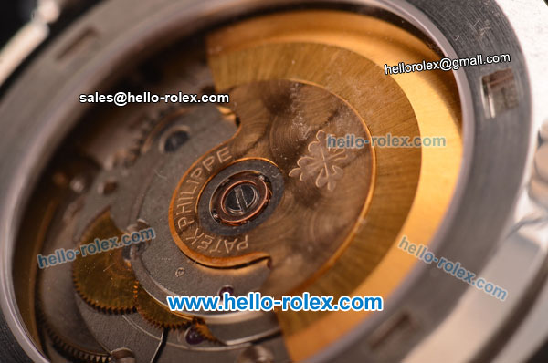 Patek Philippe Aquanaut Swiss ETA 2824 Automatic Steel Case/Strap with Chocolate Dial - Click Image to Close